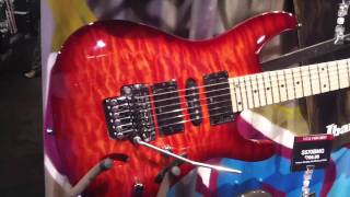 New from NAMM 2011 Ibanez launches the S570BMG and the S420BBS [upl. by Rhoades]