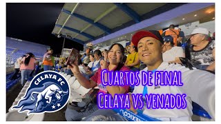 ASI VIVIMOS LOS CUARTOS DE FINAL DE CELAYA VS VENADOS 🐂 [upl. by Nabalas585]