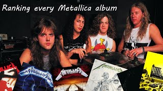 Every Metallica Album Ranked and Rated [upl. by Bord873]