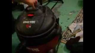 40 gal Shop Vac Emptying The Washing Machine [upl. by Leandro]