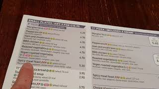 Vegan Food Options At JD Wetherspoon Pt1 of 2 vegan jdwetherspoon [upl. by Ahseital]