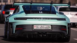 BEST OF 992 Porsche GT3 RS 2023 Great Exhaust SOUND amp Nice Specs [upl. by Noryk398]