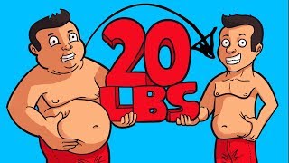 How to Lose 20 LBS of Fat THE RIGHT WAY [upl. by Malvino]