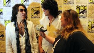 Paul Stanley amp Tommy Thayer Interview at SDCC [upl. by Itnaihc297]