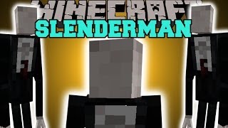 Minecraft SLENDERMAN CAN YOU ESCAPE THE EVIL Mod Showcase [upl. by Nirret]