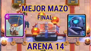 mejor mazo para arena 14 Clash royale 2023 arena 14 [upl. by Merrilee656]