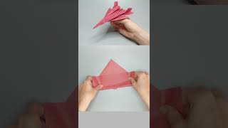 F22 Raptor Paper Airplane in 1 Minute ✈️  Easy Paper Folding Tutorial 🚀 [upl. by Aiksas313]