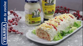 Brazo de gitano de atún  Receta para Navidad [upl. by Ytirev184]