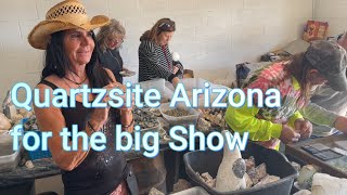 S3E2 Quartzsite Arizona  RV Show  RockGem Show [upl. by Ahsined]