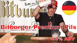 Bitburger Premium Pils Review 129 [upl. by Retsev]