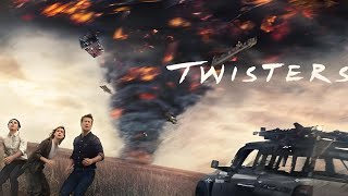 Twister movie 2024  Glen Powell  Daisy EdgerJones  Anthony Ramos Facts and Review [upl. by Eidac49]