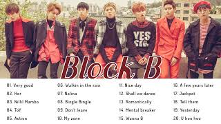 BLOCK B Playlist 2021  Best Song of BLOCK B [upl. by Ahsael215]