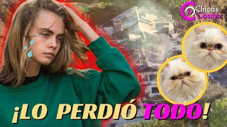 DEVASTADA CARA DELEVINGNE REVELA QUE UN INCENDIO ARRASO CON SU MANSIÓN DE LOS ANGELES [upl. by Stephine]