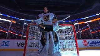 MarcAndre Fleury honored in return to Pittsburgh [upl. by Leahci54]