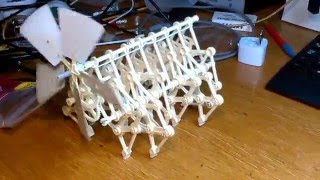 Theo Jansens mini Strandbeest working model [upl. by Dwayne759]