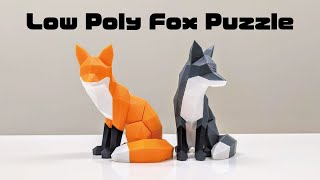 Low Poly Fox Puzzle [upl. by Tahp403]