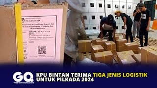 KPU Bintan Terima Tiga Jenis Logistik untuk Pilkada 2024 [upl. by Aldarcie]