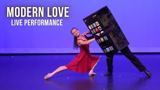 Modern Love Live Performance [upl. by Garvey971]