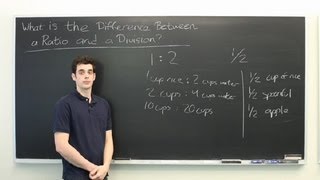 What Is the Difference Between a Ratio amp a Division  Mathematics Division amp More [upl. by Qahsi]