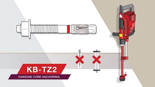 OVERVIEW of the Hilti wedge anchor KBTZ2 for diamond cored anchors [upl. by Llorrad]