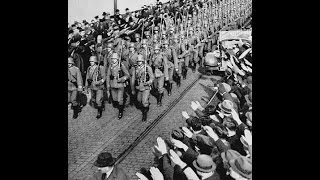 7th March 1936 Remilitarisation of the Rhineland by the German Army [upl. by Elka]