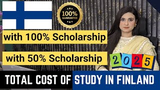 Total Cost of Study in Finland 2025 with Spouse for Pakistani Applicants  Finland VISA Update [upl. by Aphrodite]