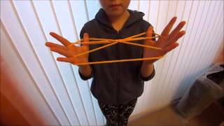 3 Simple Cats Cradle Moves [upl. by Herrick]