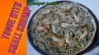 TOGUE WITH SMALL SHRIMPGINISANG TOGUEBUDGET ULAM RECIPE [upl. by Lehmann]