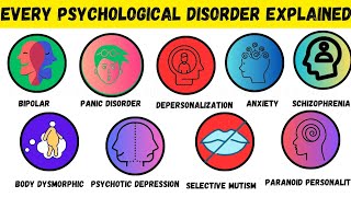 EVERY PSYCHOLOGICAL DISORDER EXPLAINED IN 5 MINUTE 2 [upl. by Stiruc502]