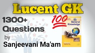 Lucent GK 1300 questions for all Government Exams full book explained Pdf [upl. by Cadmann]