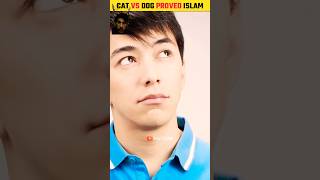 Cat vs Dog proved Islam 🤔history ytshort shorts viralshort youtubeshorts quotes facts [upl. by Lenra]