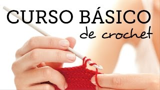 CLASE 2 Punto Bajo SINGLE CROCHET  Curso Básico de crochet para Principiantes [upl. by Broderic294]