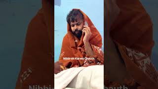 Nibbi on karwa chauth 😂  Anubhav Golia funny comedy [upl. by Anaizit31]