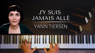 Yann Tiersen  Jy Suis Jamais Allé  piano sheets [upl. by Harbird]