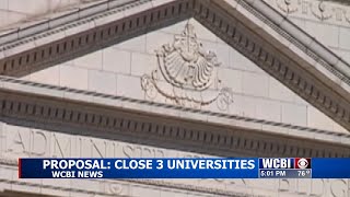 Bill moving through legislature could close 3 Mississippi universities [upl. by Viva]