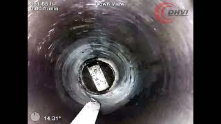 DHVI SSSV Flapper Valve Downhole Camera Inspection [upl. by Eilojne945]