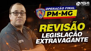 Super Revisão PMMG Legislação Extravagante 🚨 [upl. by Emixam]