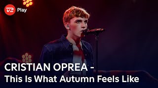 CRISTIAN OPREA synger ’This Is What Autumn Feels Like’ – JVKE Liveshow 6  X Factor 2024  TV 2 [upl. by Clarine]