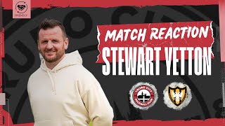 Stewart Yetton Match Reaction Falmouth Town a 202425 [upl. by Heinrick]