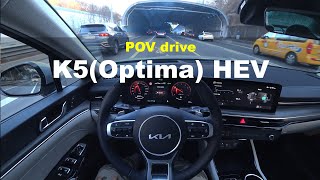 2024 KIA K5Optima hybrid POV drive [upl. by Carmena]