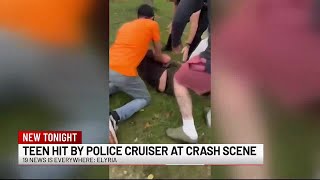 Teen hit by police cruiser in Elyria [upl. by Elleved349]