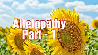 What is Allelopathy   Types of Allelopathy  factors affecting allelopathy effect [upl. by Enidaj415]