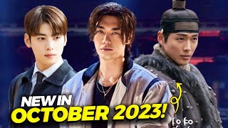 10 Exciting Korean Dramas To Watch in October 2023 [upl. by Elo]