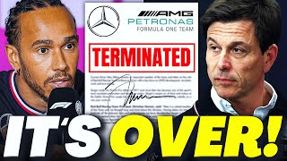 Lewis Hamilton SHOCKED By Mercedess BRUTAL STATEMENT Just Got LEAKED After NEW EVIDENCE EMERGED [upl. by Becky]