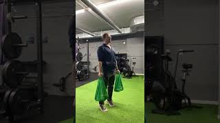 Weighted Calf Raise  Home option [upl. by Kaitlynn298]