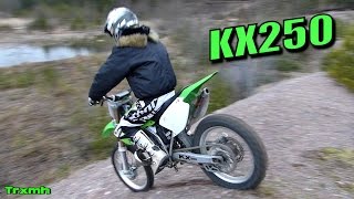 KX250 2Stroke Beast Spring Ride [upl. by Leshia]