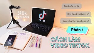 Cách Làm Video TikTok Phần 1 How I make TikTok videos  Happy Hidari [upl. by Achilles]