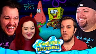 We Watched Spongebob Season 3 Episode 17 amp 18 For The FIRST TIME Group REACTION [upl. by Ayikahs]