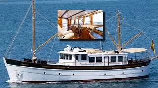 €695000 LONG RANGE Explorer Yacht FOR SALE  Fully Refitted MY Ferrara [upl. by Diarmit]