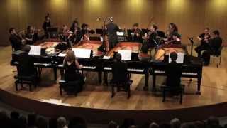 Bach Concerto for 4 Pianos MultipianoTelAviv SoloistsBarak Tal [upl. by Jonathon]